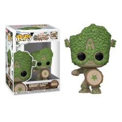 Funko - Funko Pop Marvel We Are Groot Captain America No 1392