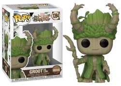 Funko - Funko Pop Marvel We Are Groot Groot As Loki No 1394