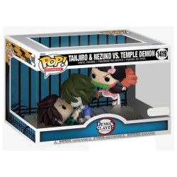 FUNKO POP MOMENT DEMON SLAYER TANJIRO AND NEZUKO VS TEMPLE DEMON - Thumbnail