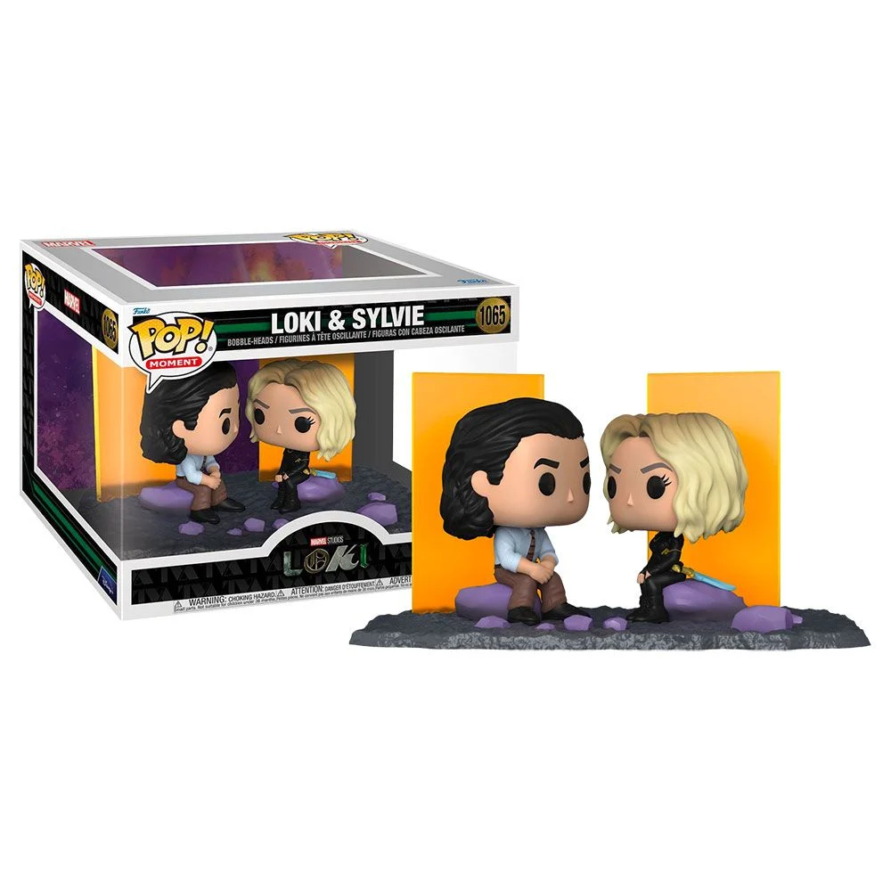  - Funko Pop Moment Marvel Loki Loki & Sylvie Special Edition