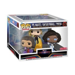 FUNKO POP MOMENT MARVEL THE MARVELS MS MARVEL AND CAPTAIN MARVEL AND PHOTON