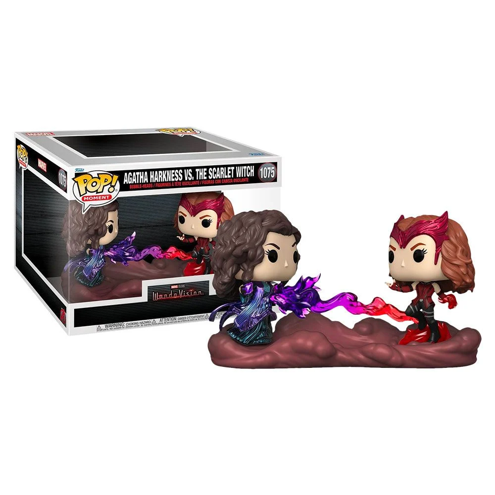  - Funko Pop Moment Marvel Wanda Vision Agatha Harkness VS. The Scarlet Witch Special Edition
