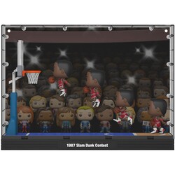 Funko Pop Moments Deluxe Michael Jordan 1987 Slam Dunk Contest - Thumbnail
