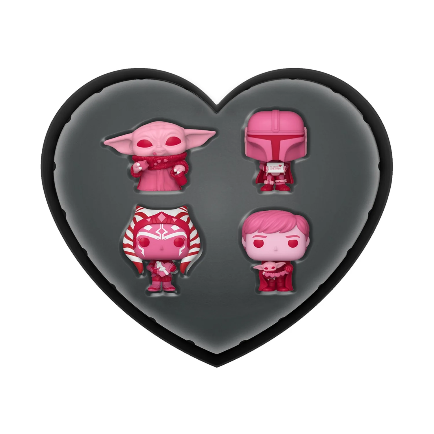 POP Pocket Pop Figür - Star Wars Valentine 4'lü Paket - Thumbnail