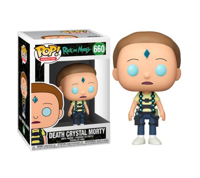 Funko Pop Rick and Morty Death Crystal Morty