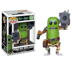 Funko - Funko POP Rick & Morty Pickle Rick W/ Laser