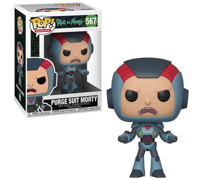 Funko Pop Rick and Morty S6 Morty in Mech Suit