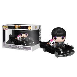 Funko - Funko Pop Rides Deluxe Figür Elvira Mistress of the Dark Elvira and Gonk with Macabre Mobile