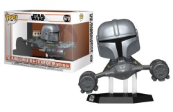 Funko - Pop Rides: Disney: Star Wars The Mandalorian The Mandalorian İn N1 Starfighter