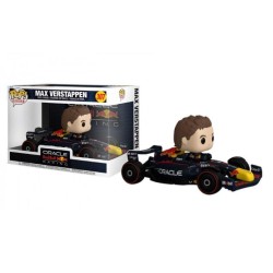 Funko - Pop Rides Super Deluxe: Formula 1 Oracle Red Bull Racing Max Verstappen No:307