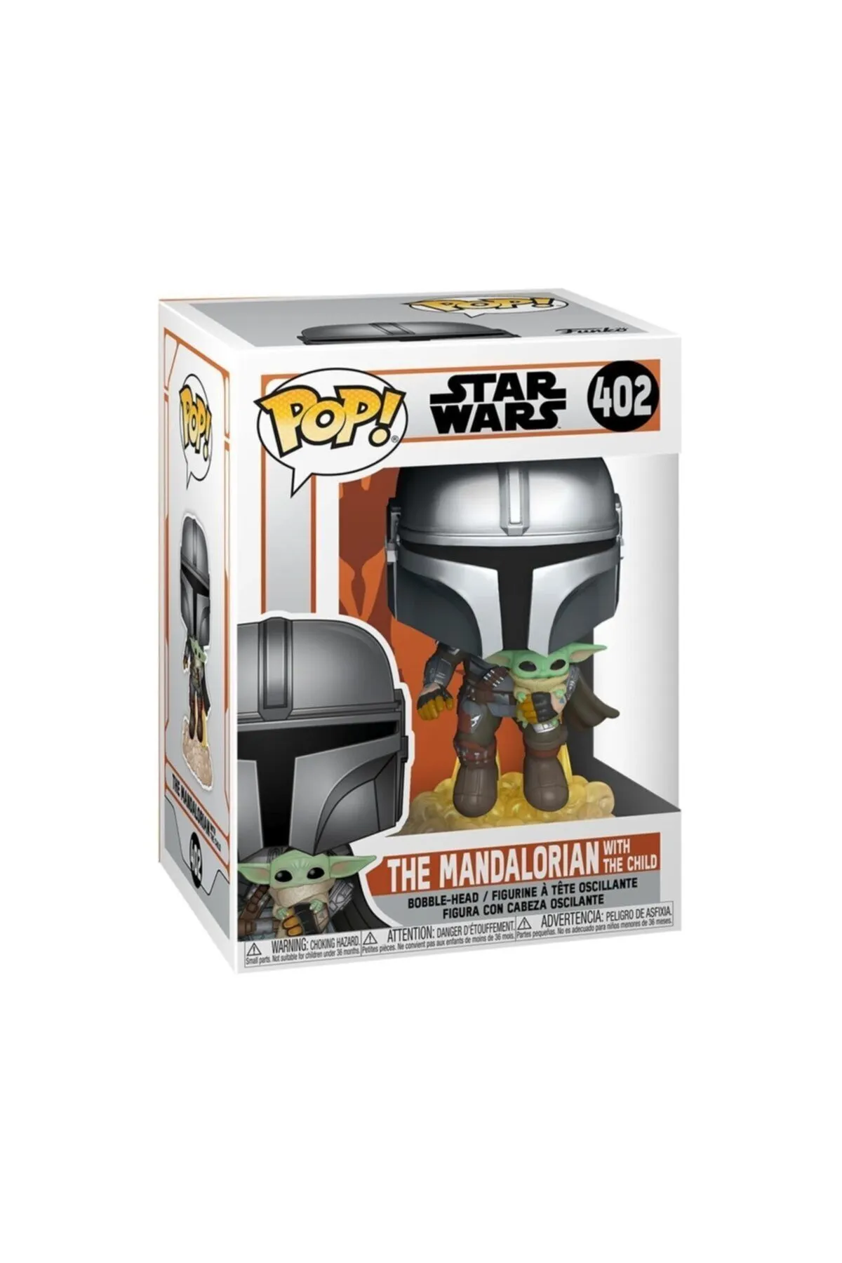 Funko Pop Star Wars The Mandalorian With The Child - Thumbnail