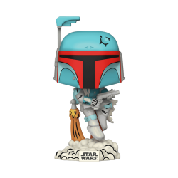 Pop Disney Star Wars Retro Reimagined - Boba Fett Special Edition No:660 Bobble-Head - Thumbnail