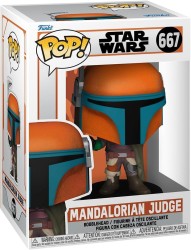Funko - Funko Pop Star Wars The Mandalorian - Mandalorian Judge No:667 Bobble-Head