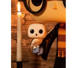 Pop Deluxe Figür - Harry Potter With Hedwing 18 INCH - Thumbnail