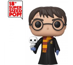 Pop Deluxe Figür - Harry Potter With Hedwing 18 INCH - Thumbnail