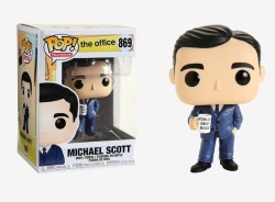 Funko - Funko Pop The Office Michael Scott World's Best Boss Kupasıyla Figür