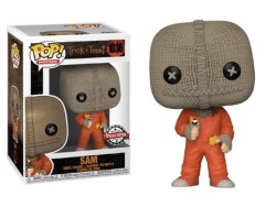 FUNKO POP TRICK R TREAT SAM WITH RAZER FLOCKED SPECIAL EDITION