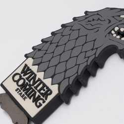 Game of Thrones - Stark Collectible Lisanslı Manyetik Şişe Açacağı - Thumbnail