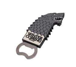 PopArms - Game of Thrones - Stark Collectible Lisanslı Manyetik Şişe Açacağı