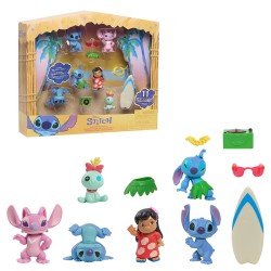 Giochi Preziosi Lilo and Stitch 6lı Mini Figür Seti - Thumbnail