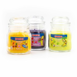 Haribo 3'lü Kokulu Mum Seti Berry Mix Coconat Lemon Tropical Fun - Thumbnail