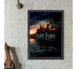 Harry Potter and the Deathly Hallows Hogwarts Poster - Thumbnail