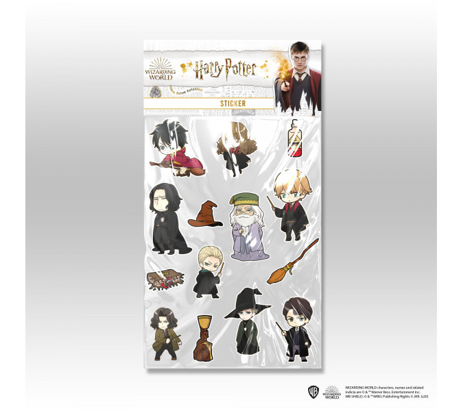 Harry Potter Characters Manga Style Icons Sticker Set