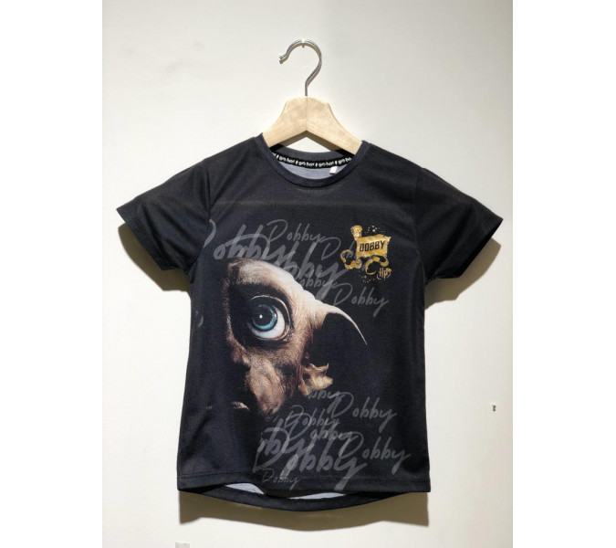 Harry Potter Dobby Eye Siyah Çocuk T-Shirt 10-11 Yaş