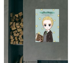 Harry Potter Draco Malfoy Stylized Drawing Poster - Thumbnail