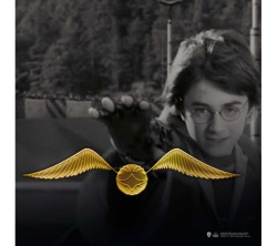 Harry Potter Golden Snitch Pin Rozet - Thumbnail