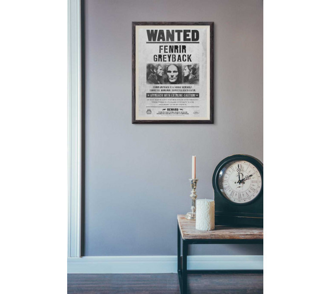 Harry Potter Greyback Wanted Poster