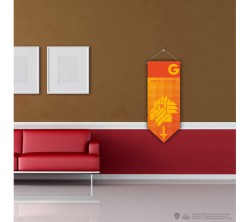 Harry Potter Gryffindor Kalkan Flama 30 x 75 cm - Thumbnail