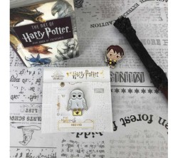 Harry Potter Hedwig Pin Rozet - Thumbnail