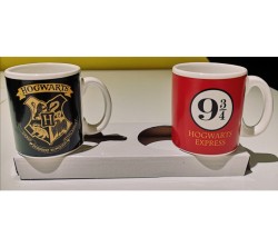 Harry Potter Hogwarts Logo Espresso Seti - Thumbnail