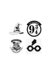 Harry Potter Icon Özel Kesim Sticker Seti - Thumbnail