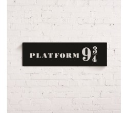 Harry Potter Platform 9¾ Tabela Siyah - Thumbnail