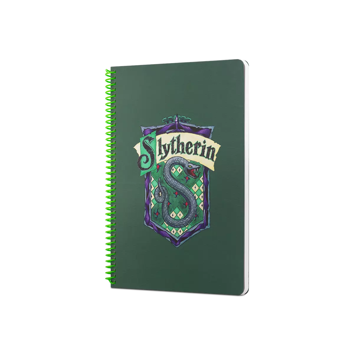 HARRY POTTER SLYTHERIN DEFTER SPIRALLI YESIL - Thumbnail