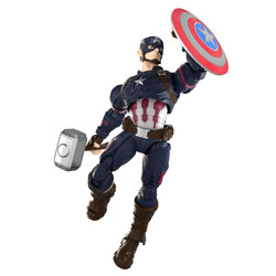 Hasbro Blokees Marvel The Infinity Saga Captain America Champion Class Model Kit - Thumbnail