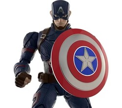 Hasbro Blokees Marvel The Infinity Saga Captain America Champion Class Model Kit - Thumbnail