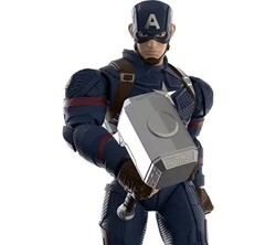 Hasbro Blokees Marvel The Infinity Saga Captain America Champion Class Model Kit - Thumbnail