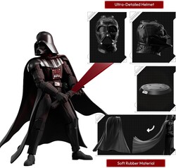Hasbro Blokees Star Wars Episode V Darth Vader Action Figure - Thumbnail