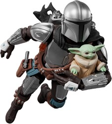 Hasbro Blokees Star Wars Mandalorian and Grogu Action Figure - Thumbnail