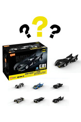Hasbro Blokees Wheels DC Batman Gotham Velocity E01 Mystery Pack - 6'lı Kapalı Paket - Thumbnail