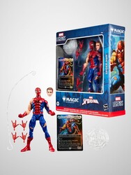 Hasbro Marvel Legends Magic the Gathering Battle Damaged Spiderman Aksiyon Figürü - Thumbnail