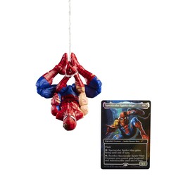 Hasbro Marvel Legends Magic the Gathering Battle Damaged Spiderman Aksiyon Figürü - Thumbnail