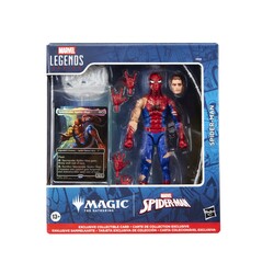 Hasbro Marvel Legends Magic the Gathering Battle Damaged Spiderman Aksiyon Figürü - Thumbnail