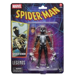 Hasbro Marvel Legends Retro Cardback Spiderman Spider-Venom Aksiyon Figürü - Thumbnail