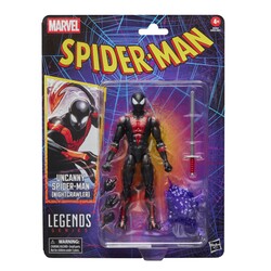 Hasbro Marvel Legends Retro Cardback Uncanny Spiderman Nightcrawler Aksiyon Figürü - Thumbnail