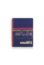 Hogwarts Lacivert Butik Defter - Thumbnail