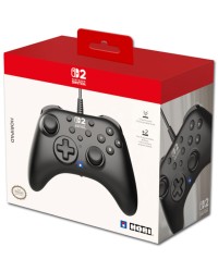 Hori Nintendo Switch 2 Horipad Turbo Siyah Controller - Thumbnail